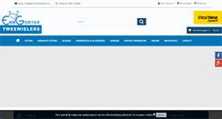 Desktop Screenshot of gortertweewielers.nl
